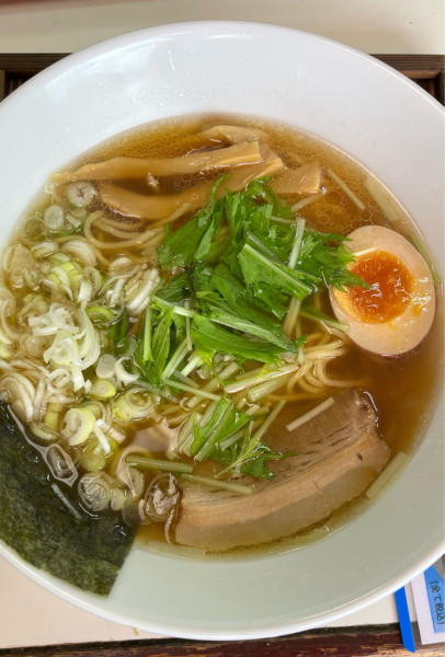 「醤油ラーメン」@ラーメンガキ大将 谷田部店の写真