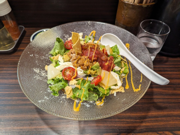 「MEXICAN冷製タコ和え麺」@らー麺 あけどやの写真