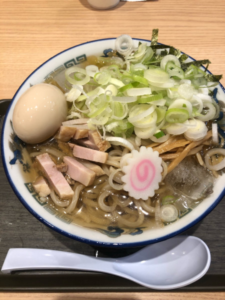 「冷かけ 味玉 ネギ」@舎鈴 西荻窪駅前店の写真