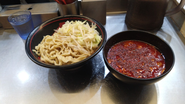 「鬼紅つけ麺 並盛」@麺創研 紅 国分寺の写真