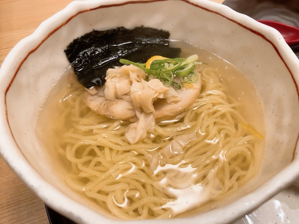 「鯛塩らーめん」@がんこ寿司 伊丹空港店の写真