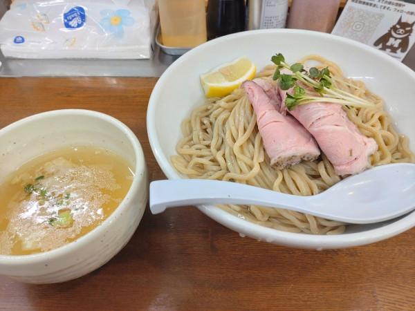 「限定　昆布水の塩つけ麺大盛」@宮二郎の写真