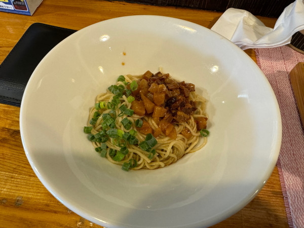 「限定　背脂ルーロー」@中華蕎麦 はざまの写真