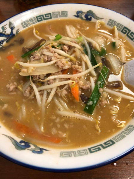 「味噌ラーメン」@らあめん亭 タニヤ店の写真