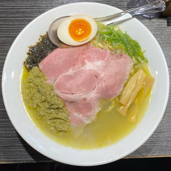 「特製牡蠣塩 ¥1,100」@中華蕎麦 無冠の写真