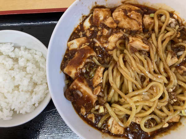「麻婆麺冷やし並 900円」@我流食堂総本店の写真
