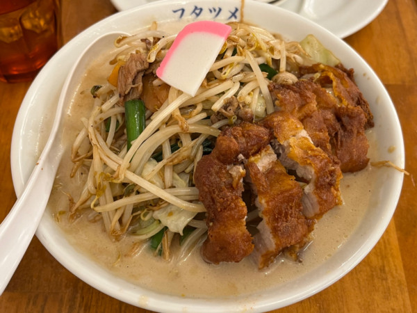 「排骨タンメン」@極濃湯麺 フタツメ 小山店の写真