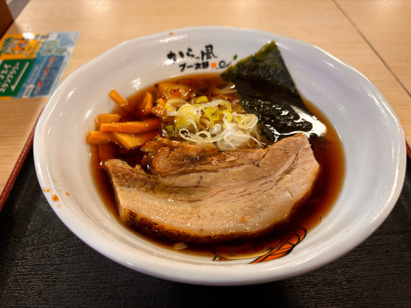 「ブー次郎醤油らぁめん」@赤城高原SA（下り）の写真