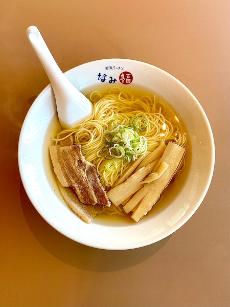 「ラーメン・チャーハンセット」@新潟ラーメン なみ福 角田浜本店の写真