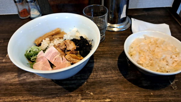 「背脂煮干し混ぜそば」@53'sNoodleの写真