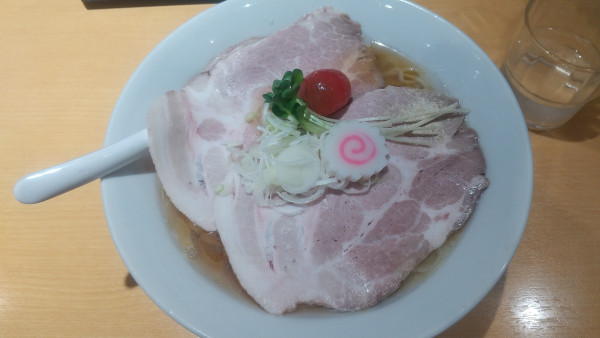 「冷やしラーメン大盛」@麺舞 龍eの写真