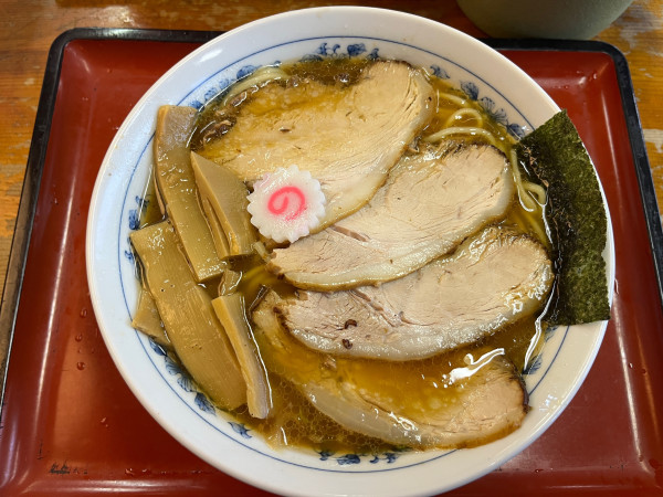 「チャーシュー麺　1200円　麺硬」@小金井大勝軒の写真