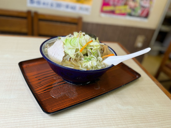 「野菜ラーメン」@食事処 赤ちょうちんの写真
