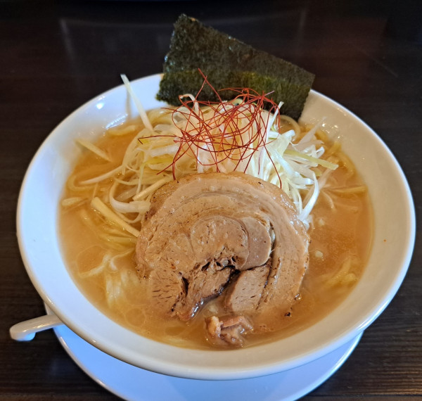 「冷しネギ味噌中盛1000円」@麺や なのほの写真