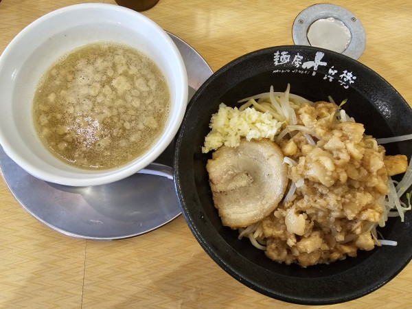 「【限定】セアブラニンニクつけ麺（SNM）　980円」@麺房 十兵衛の写真