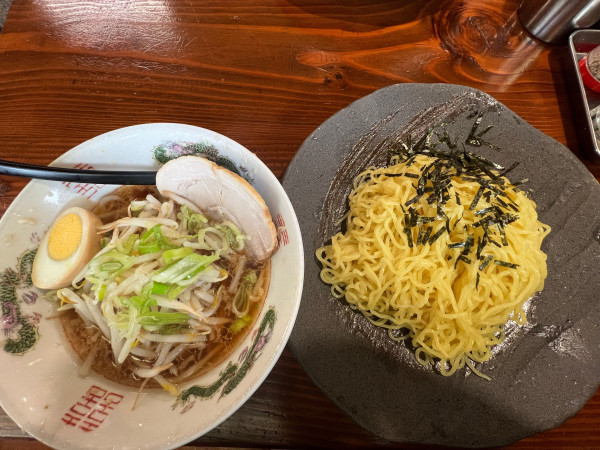「もやしつけそば」@らーめん三水の写真
