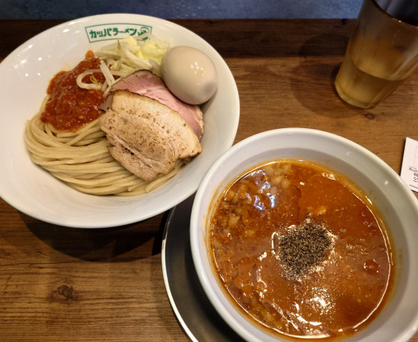 「味玉トマト味噌つけ麺(1050円)」@トマトラーメン カッパハウス 国分寺店の写真