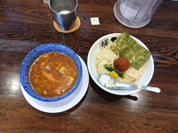 「魚辛つけそば 950円」@中華そば ひらこ屋の写真
