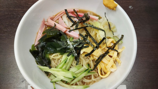 「冷やし中華みそ味 ・・・円」@信州の写真