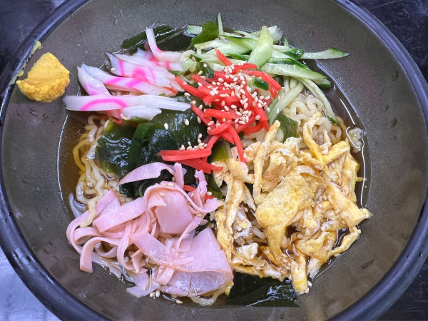 「冷し中華」@そば処 廣栄屋の写真