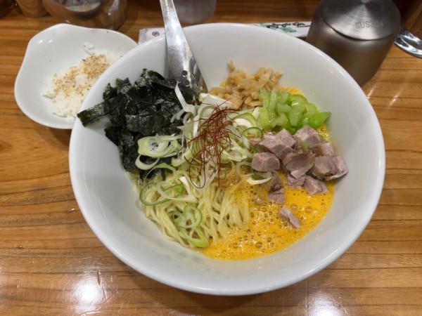 「【夏季限定】冷やし納豆まぜそば（細麺）」@神田らぁめん 悠の写真