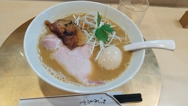 「オマール海老ラーメン 特製」@濃厚つけ麺・ラーメン 八重桜の写真