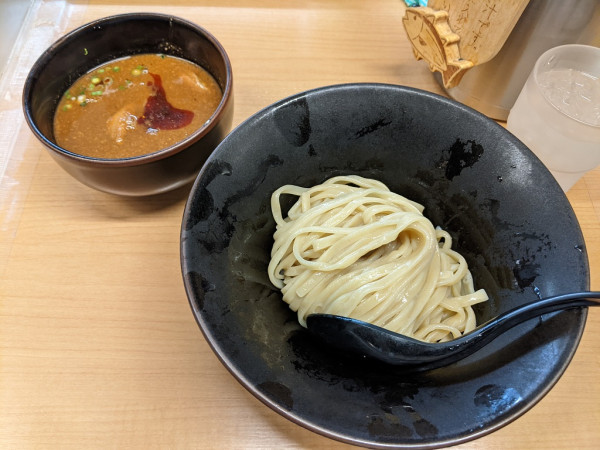 「味噌つけ麺（並）」@吟醸らーめん 久保田 本店の写真