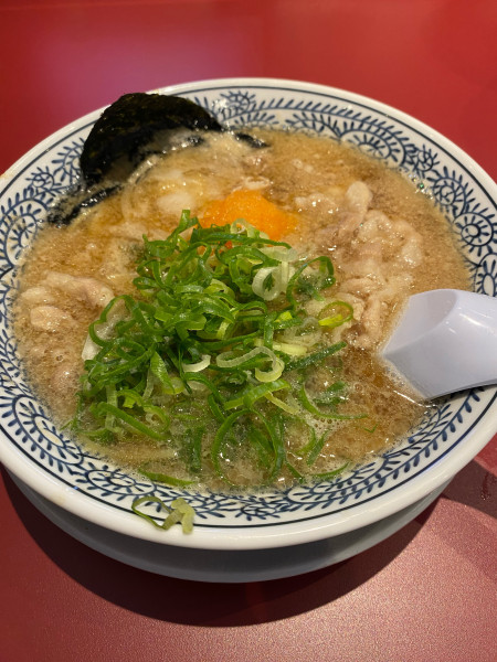 「肉そば➕麺固め➕鉄板玉子チャーハン(増量・無料)」@丸源ラーメン 君津店の写真