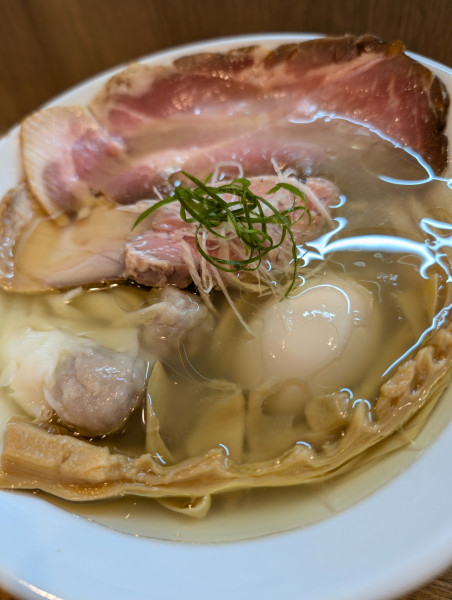 「特製塩らーめん」@らーめん 心麦の写真