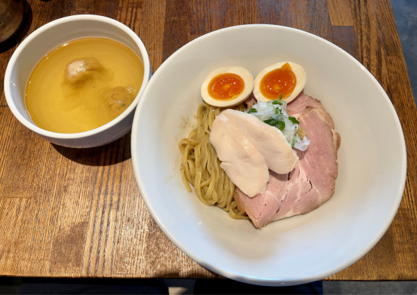 「特製塩つけ麺」@セキレイ 〜NIBOSHI no D5〜の写真