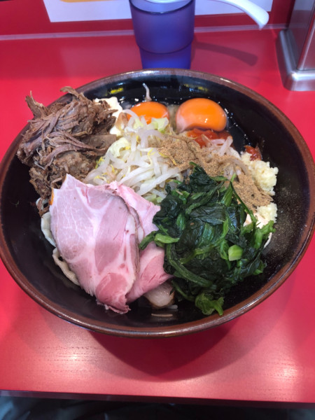 「冷やしまぜそば」@麺屋 桐龍 久喜店の写真