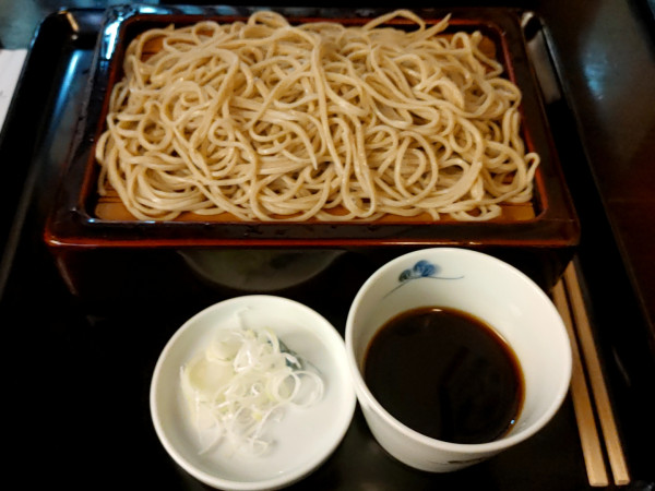 「もりそば（825円）」@神田まつやの写真