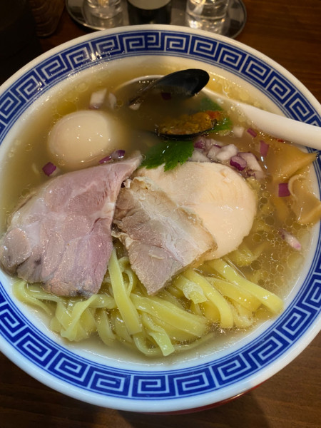 「貝出汁塩そば」@だし廊 -DASHIRO-の写真