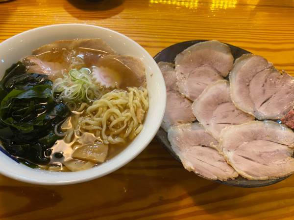 「朝限定 金華豚のチャーシュー麺　1500」@五福星の写真