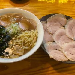 朝限定 金華豚のチャーシュー麺　1500