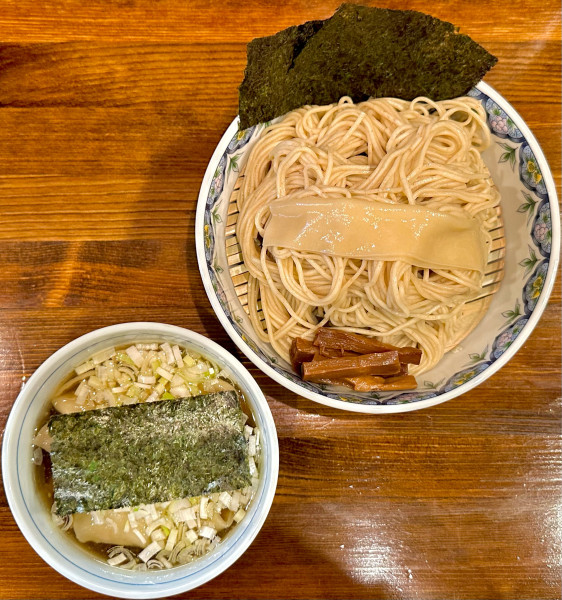 「★もちもち雲呑つけそば🍜¥1,200」@奈つやの中華そばの写真
