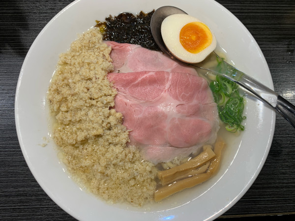 「特製牡蠣塩」@中華蕎麦 無冠の写真