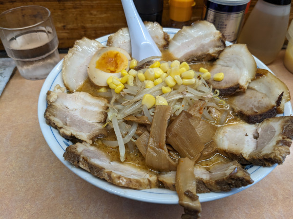 「味噌チャーシュー麺」@雨風本舗の写真
