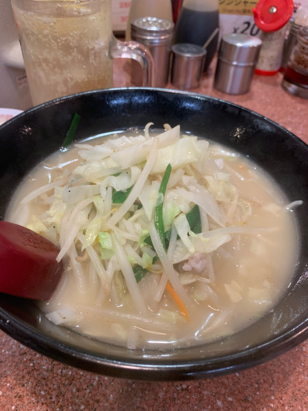 「タンメン定食」@ラーメン王の写真