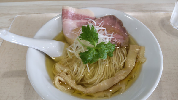 「鶏そば　塩950円」@中華そば ふじ野の写真