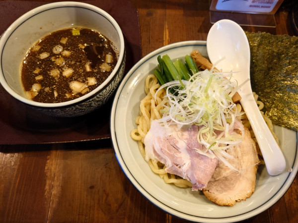 「和だしつけ麺(麺少なめ、968円)」@麺屋 穂華の写真