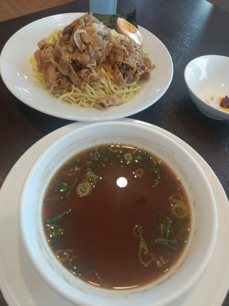 「肉盛りつけ麺」@バーミヤン 白岡店の写真