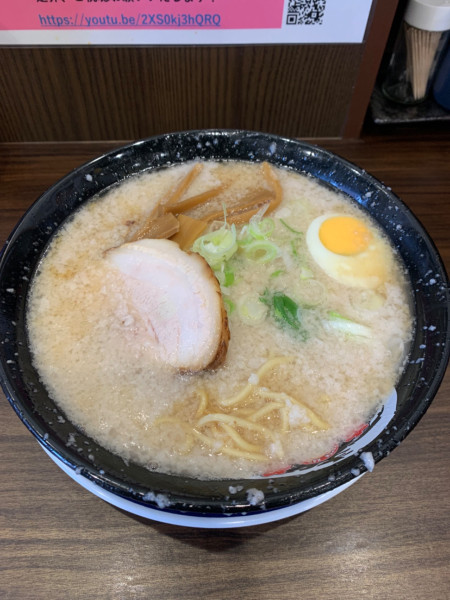 「ラーメン　麺大盛り」@東京環七ラーメン じょっぱりの写真