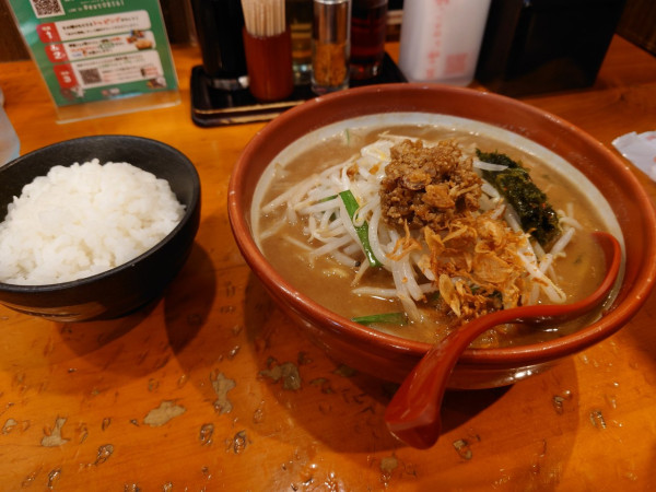 「伊勢味噌ラーメン913円」@麺場 田所商店 熊谷銀座店の写真