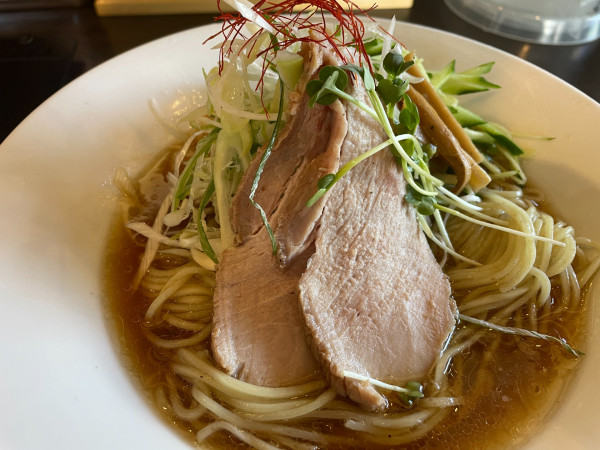 「冷たい中華蕎麦並盛：980円」@中華蕎麦 こばやの写真