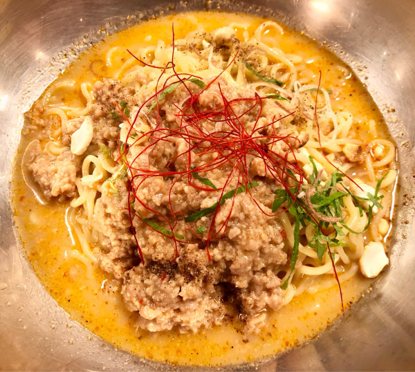 「【夏麺　第２弾】冷やし坦々麺 1250円」@万葉倶楽部 横浜みなとみらい お食事処の写真