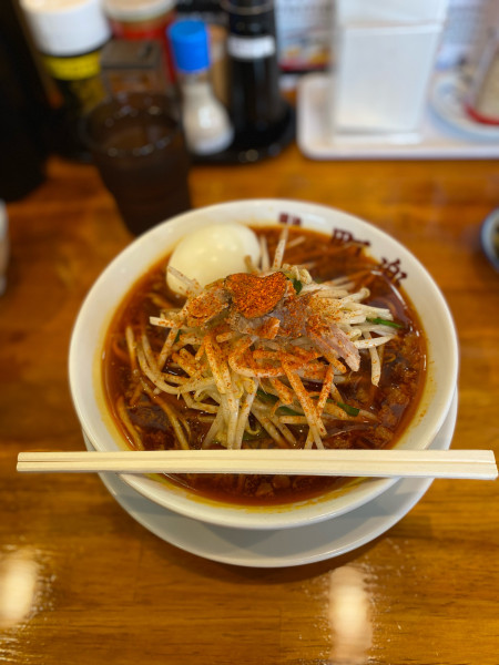 「町楽旨辛らーめん」@町楽食堂の写真
