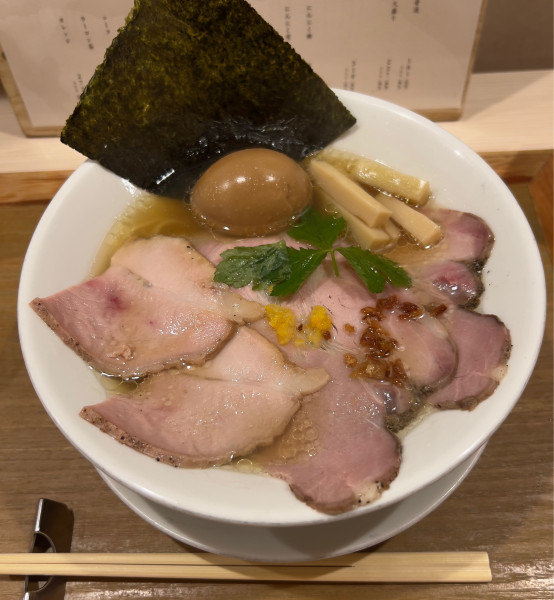 「特製 黄金貝ラーメン」@なにわ麺次郎 然の写真