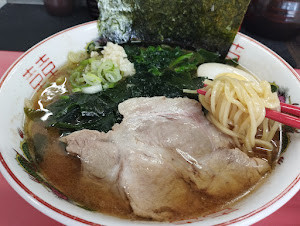 「マンザイラーメン(800)」@ラーメンショップ マンザイ 浦舟町店の写真