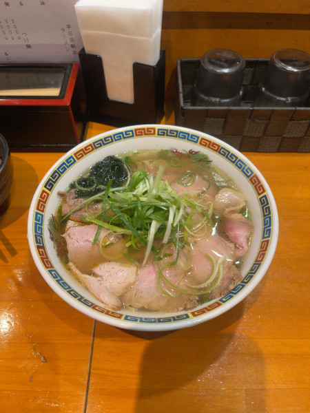 「肉塩（1300円）」@ラーメン 坊也哲の写真